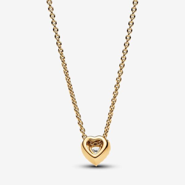 Pandora Gold Necklace Sparkling