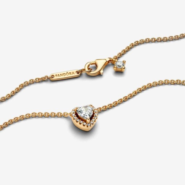 Pandora Gold Necklace Sparkling - Image 2